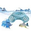 New 3-in-1 Aquarium Floating Cave Durable Floating Surface Fish Tunnel Small Fish Hammock Feeding Ring Fish Tank Decoration