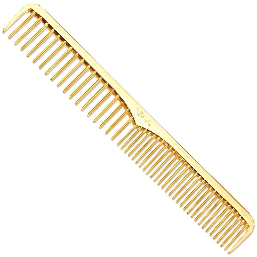 NBAA Comb Cutting Large Mirror Gold Hairbrush N.B.A.A (1 piece)