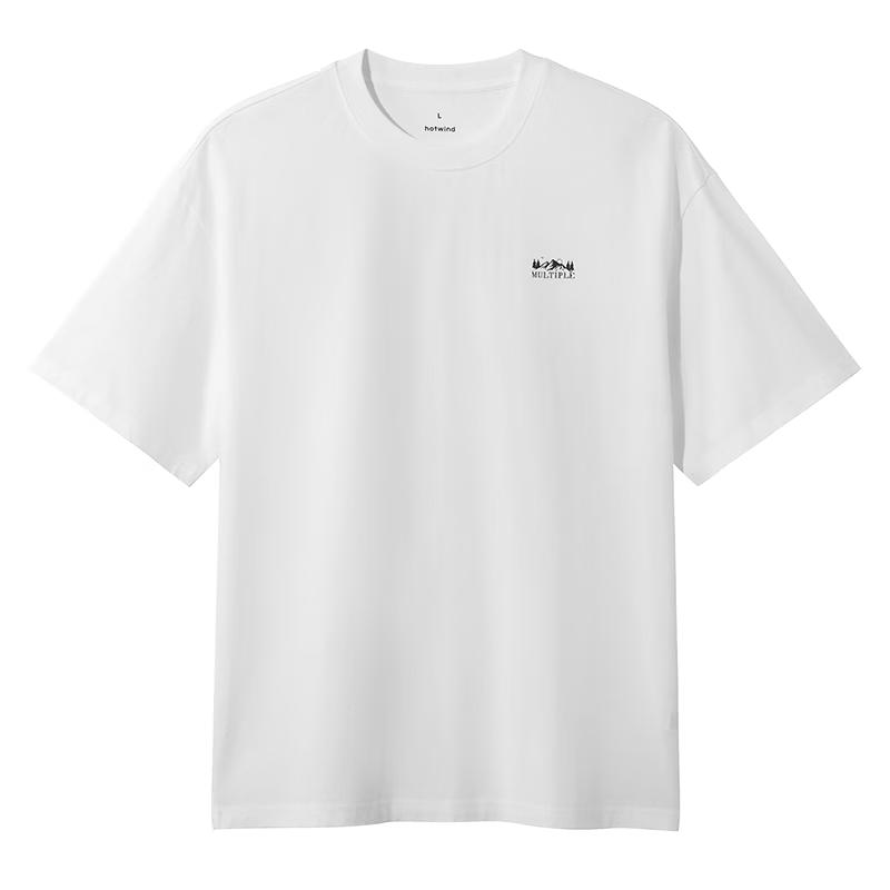 

Мужская футболка Hotwind с принтом для кемпинга, с коротким рукавом M