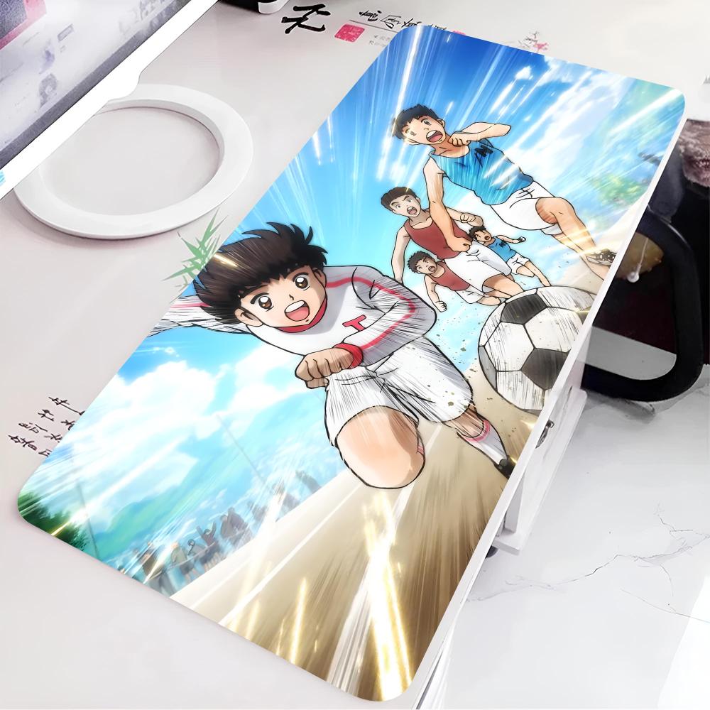 Football Comics Captain Tsubasa Mouse Pad Anime game mause pads cs lol XXL Home HD Computer Desk Mats Carpet Gamer Office Laptop