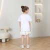 Children T-shirt Cute Cat Printed Kids 100% Cotton Clothes Tops 2-13Y Loose-fit Casual  O-Neck Short-sleeve T-shirt