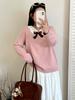 Plus Size Women's Winter Doll Collar Sweater - Age-Reducing Casual Knitwear, 2025