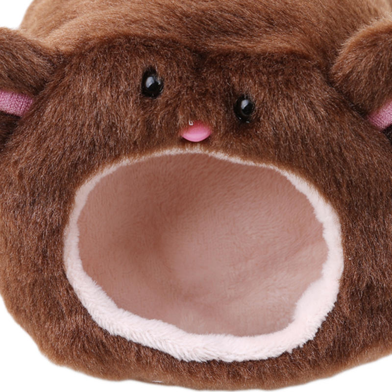 Cute Winter Soft Warm Bed Cute Rat Hamster Bed House Cushion Fleece Hut Hanging Hammock for Small Animal Mice Sugar Glider Chinchilla  Fast Delivery