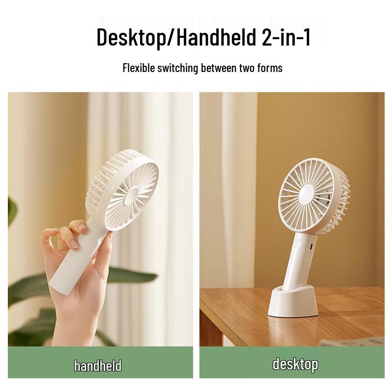 Quiet Portable USB Handheld & Desktop Fan