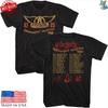 Aerosmith Permanent Vacation Tour 87 88 T Shirt Rock Concert Album Tee Black Unisex T-Shirt