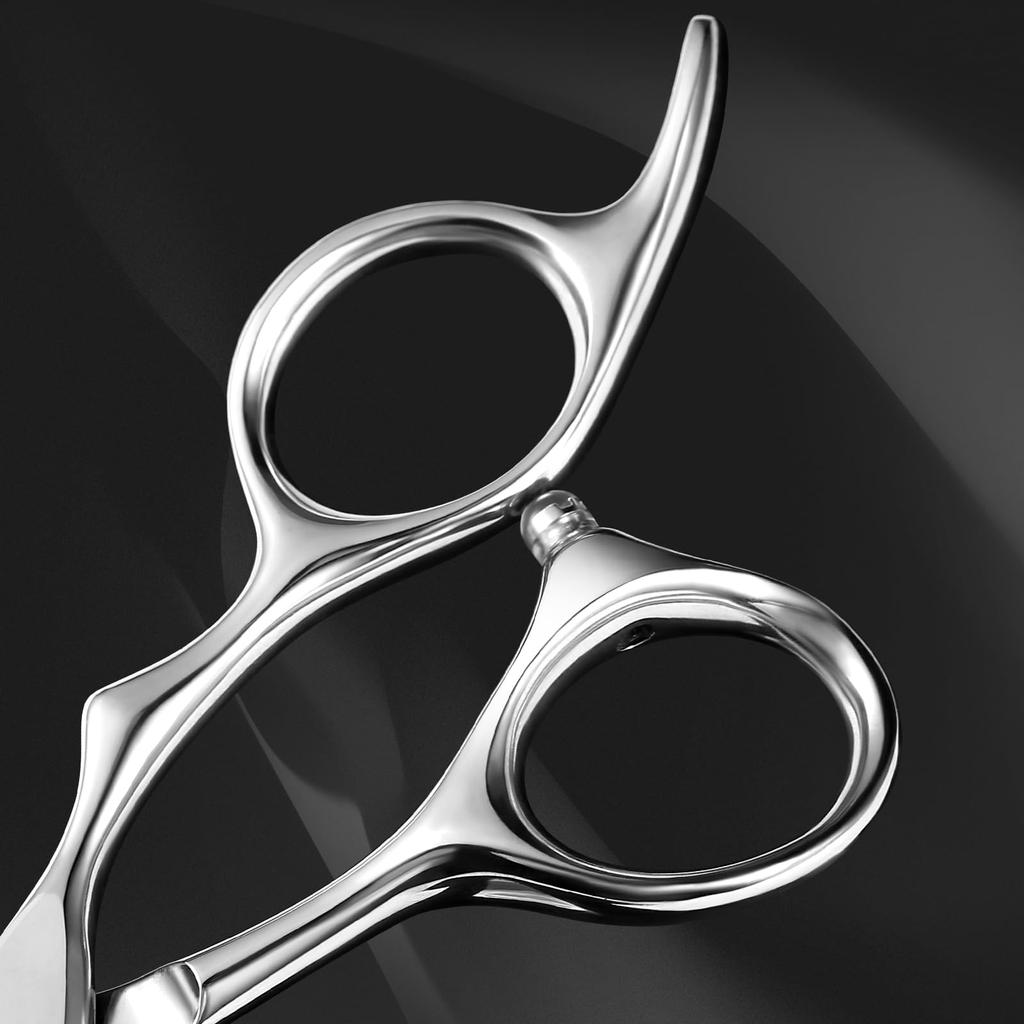 AOLANDUO Professional Hair Cutting Scissors Are 6 Inches and Have Very Sharp 440C Steel Hair Cutting Scissors Are Have Smooth Movements and Fine Come