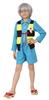 Clearstone GeGeGe no Kitaro Official Cosplay Halloween Kitaro Kids Boys 120cm Blue