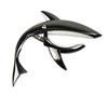 Guitar Capo Clip Zinc Alloy Wear Resistant Robust Shark Shape Electric Guitar Capo Clamp Replacement