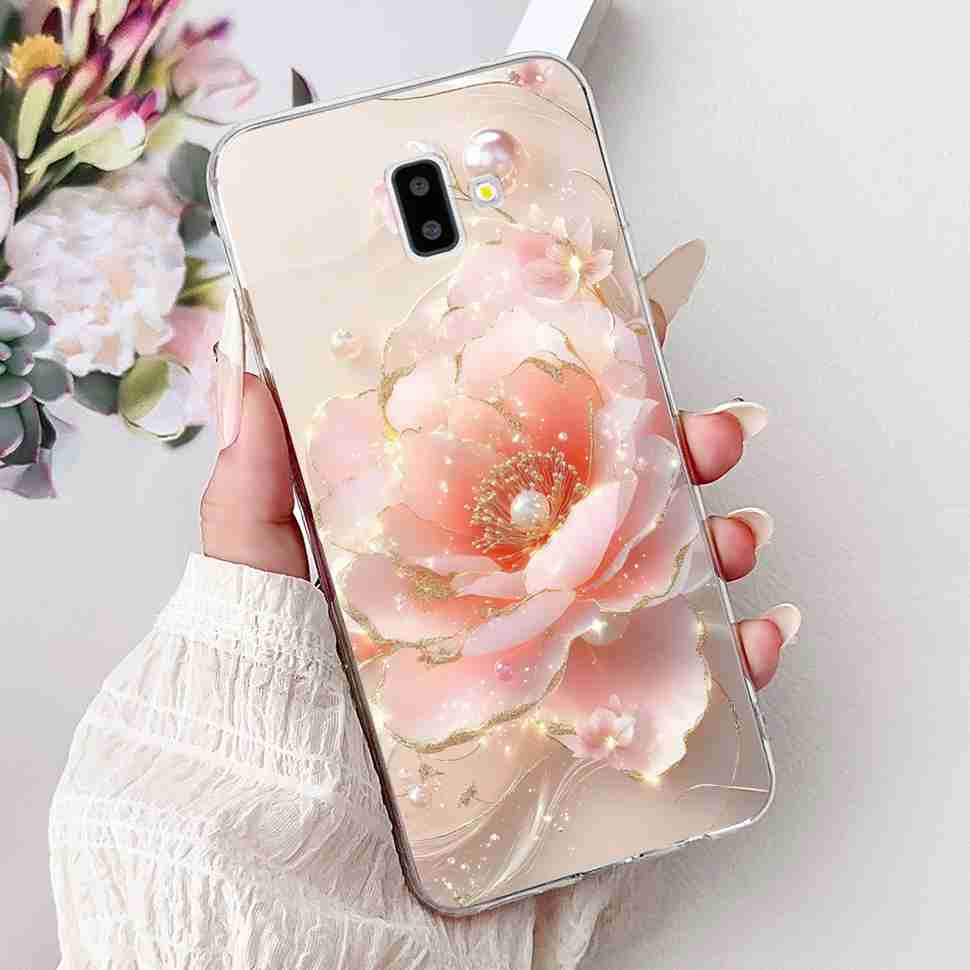 For Samsung Galaxy J6 Plus Case J610F J610G Popular Painted Phone Cover Soft Silicone Cases For Samsung J6 Plus GalaxyJ6+ Coque