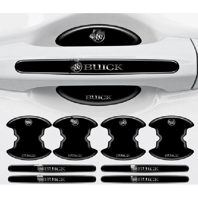 8PCS Invisible Car Door Handle Bowl Anti-Scratch Protector Sticker For Buickcars