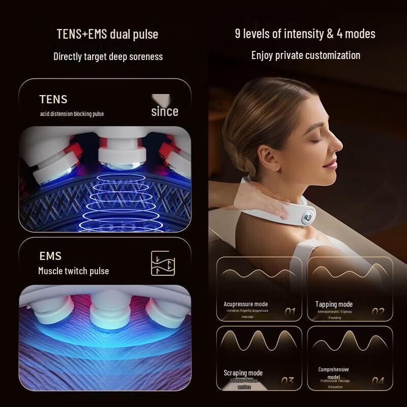 AUX Neck and Shoulder Massager CN plug (adapter included)