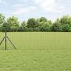 VidaXL Euro Fence Grey 0.6x50 M Steel 42004611