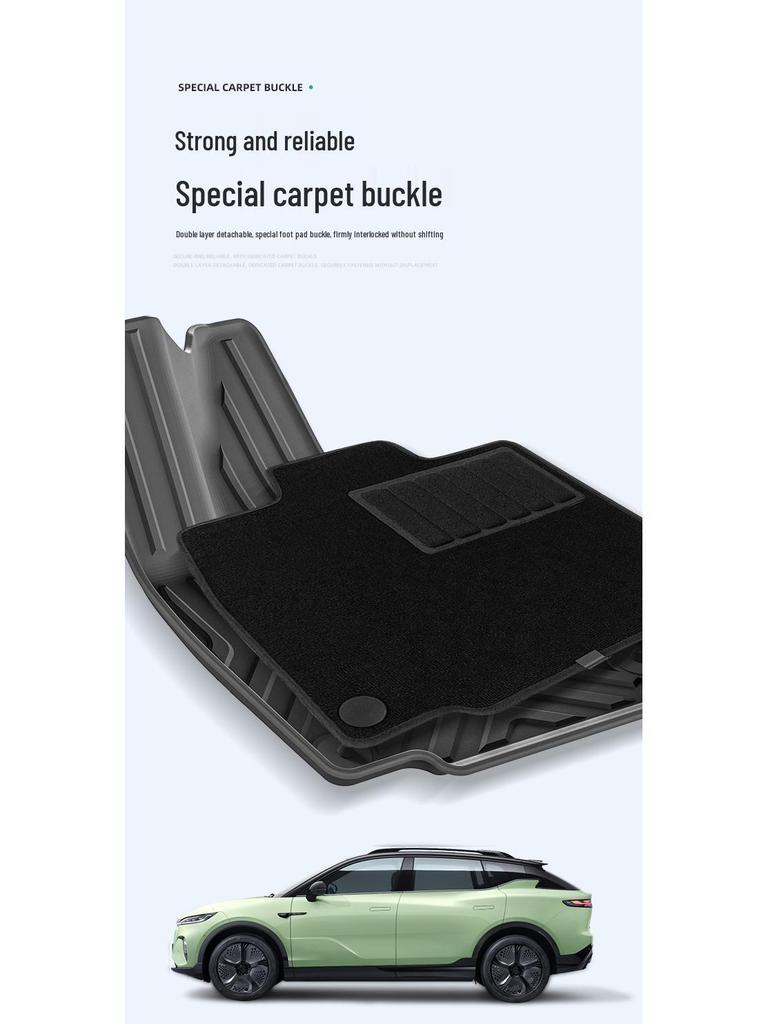 Eco-Friendly TPE Floor and Trunk Mats for 24-25 Lantu Zhiyin Car