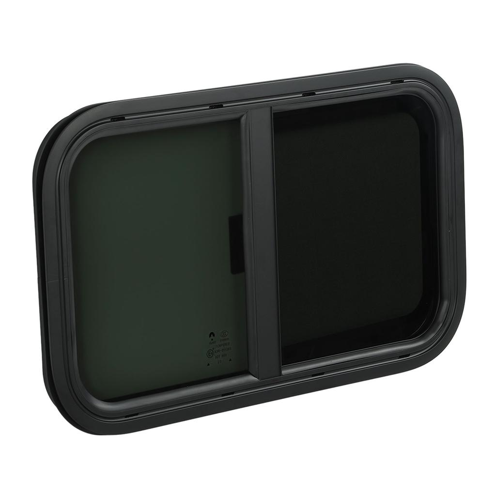 Push Pull Window with Removable Insect Net Rounded Corner Sealed Waterproof UV Proof for Camper RV E
