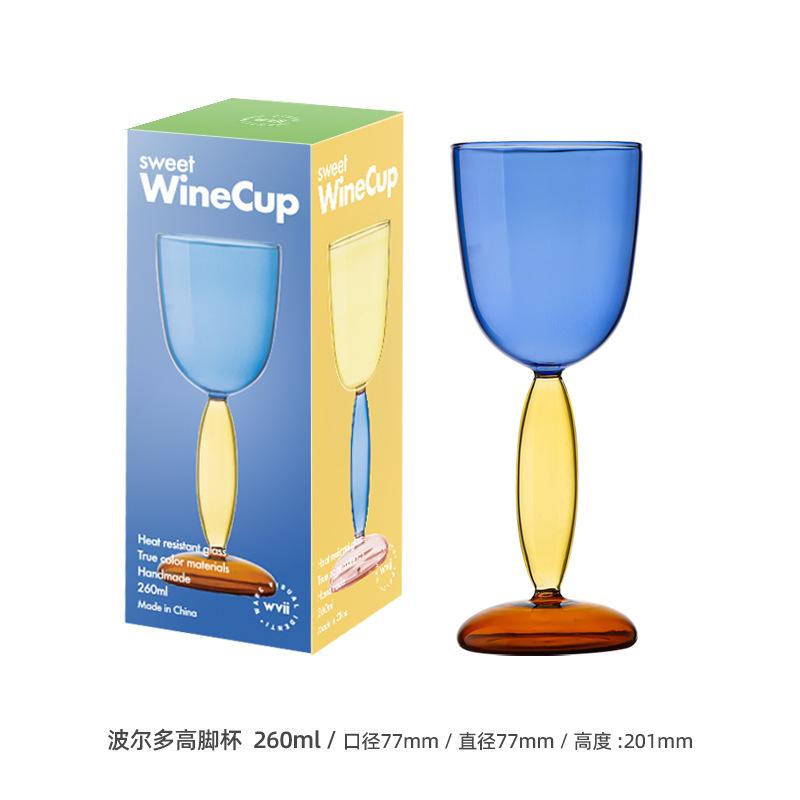 1pc Verre à Vin Verres Bordeaux Bourgogne Gobelet à Cocktail Barware Décor de Table Tasse Gobelet à Whisky