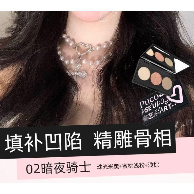 PUCO - 2 in 1 Highlighter Contour Palette - 2 Colors