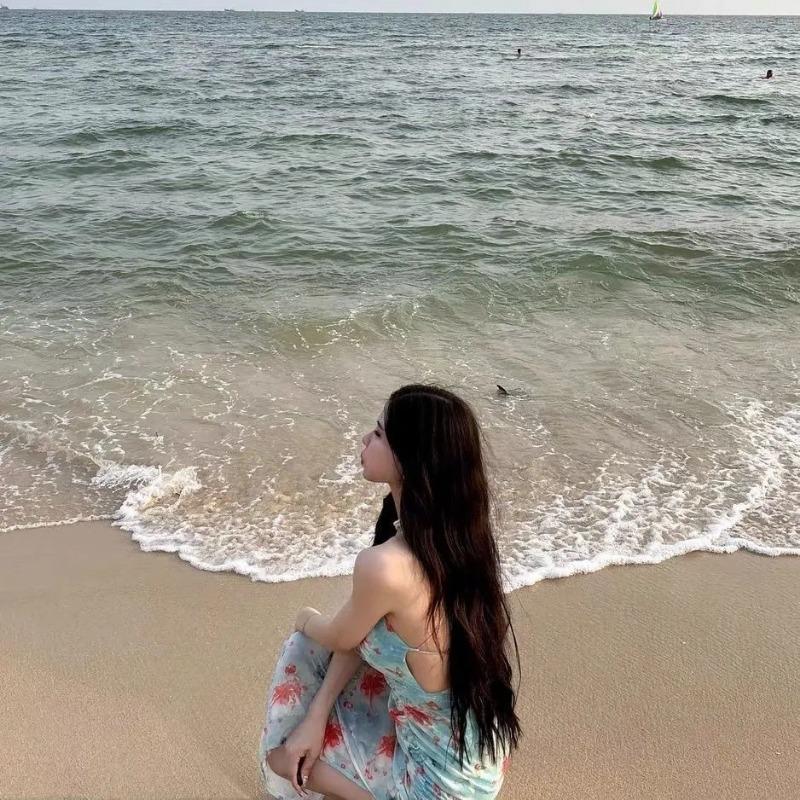 Women's Floral Print Halter High Slit Maxi Dress Boho Chiffon Beach Vacation Dress