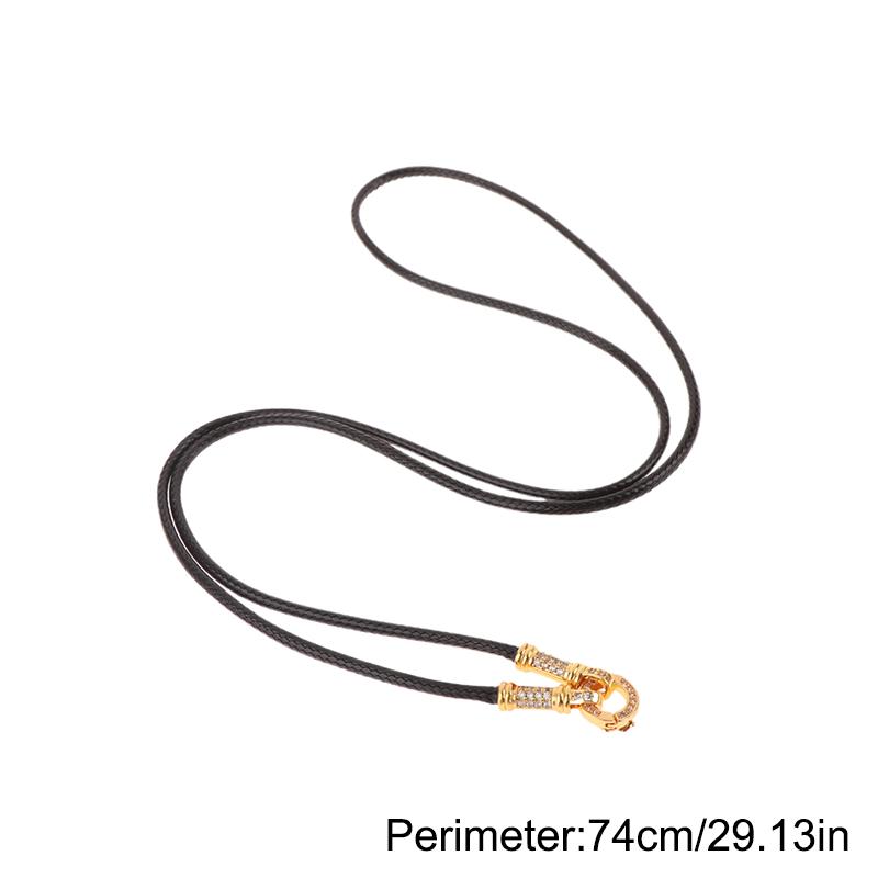 Thai Buddhist Necklace Lanyard Buddha Amulet Pendant Chain Elegant Necklace Rope Accessories