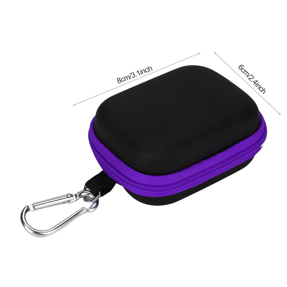 

5 мл антикапельный чехол для переноски эфирного масла шесть бутылок портативная мини дорожная сумка для хранения фиолетовый