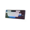 EPOMAKER TH85 QMK VIA Wireless Mechanical USB Gaming RGB Hot Custom Creamy Technical Standards Approved Creamy Jade Keyboard, Wired, 2.4Ghz Wireless,