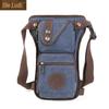 Men's Retro Outdoor Canvas Waist & Leg Bag - Versatile Crossbody and Shoulder Bag
