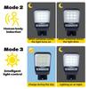 Solar LED Street Light Motion Sensor Remote Control Super Bright Outdoor Wall Lamp Waterproof 6500K Flood Lights for Yard Road
