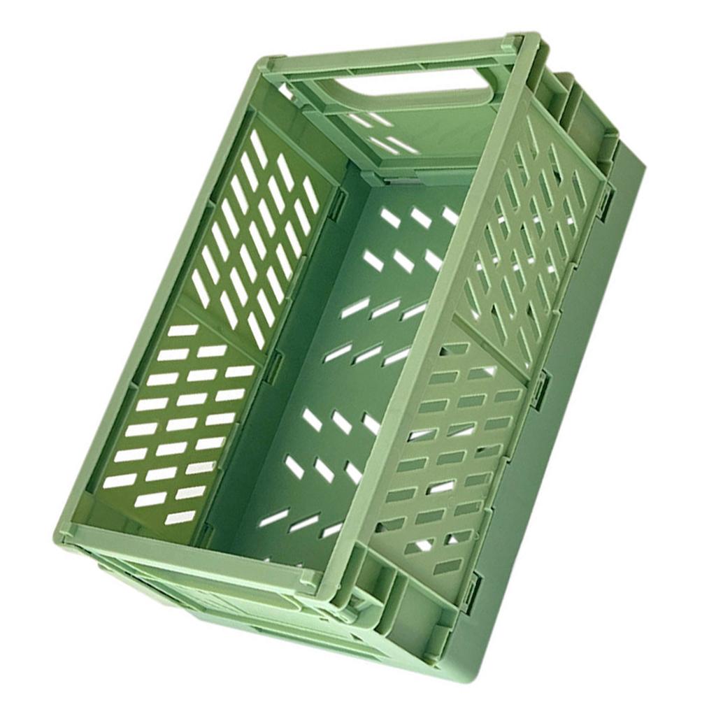 Mini skládací plastový košík Skládací úložná bedna pro organizaci úložného prostoru Domov Kuchyň Ložnice