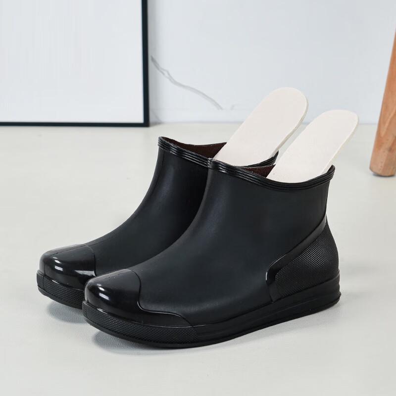 Jingcheng Women s Low-Top Ankle Rain Boots