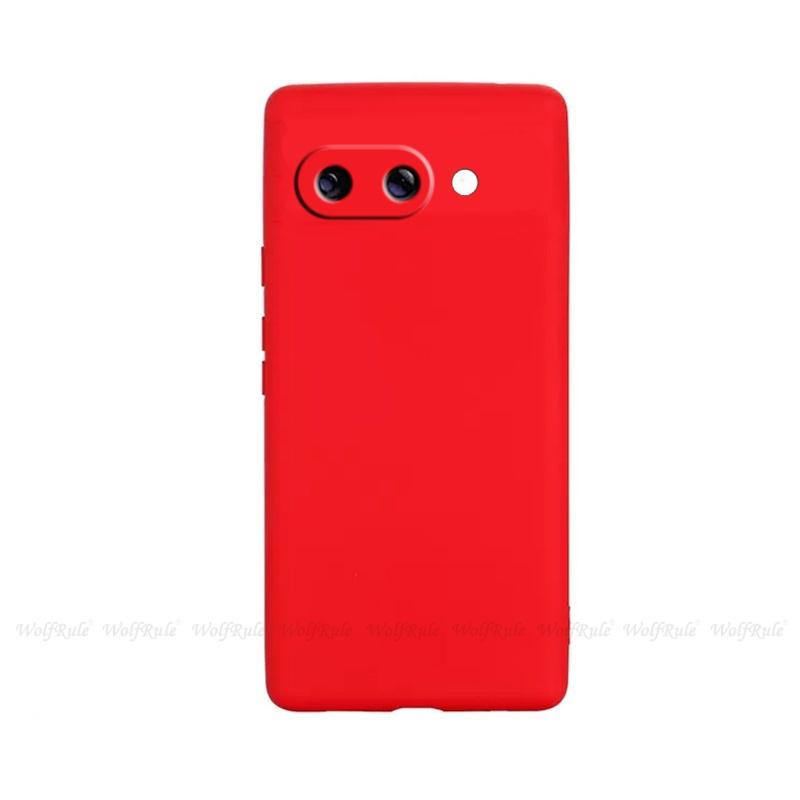 Für Google Pixel 9A Hülle Cover Google Pixel9A Pixel 9A Capas Stoßfeste Bumper Flüssigsilikon TPU Weiche Fundas Pixel 9A