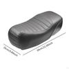 Coussin de siège de moto, modification pratique, éponge douce, imperméable, porte-bagages arrière court