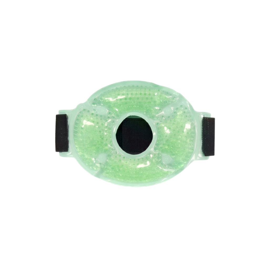 Reusable Knee Ice Pack Wrap with Beads for Cold and Hot - Muscle Soreness Recovery