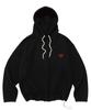 More Heart Logo String Hoodie (Black)