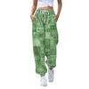 Women's Casual Fashion Christmas Printed Casual Sweatpants Elastic Waist Drawstring Pants