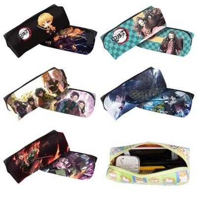 Anime Demon Slayer Cosplay Student Pen Bag Pencil Case Kosmetická taška Skladovací taška