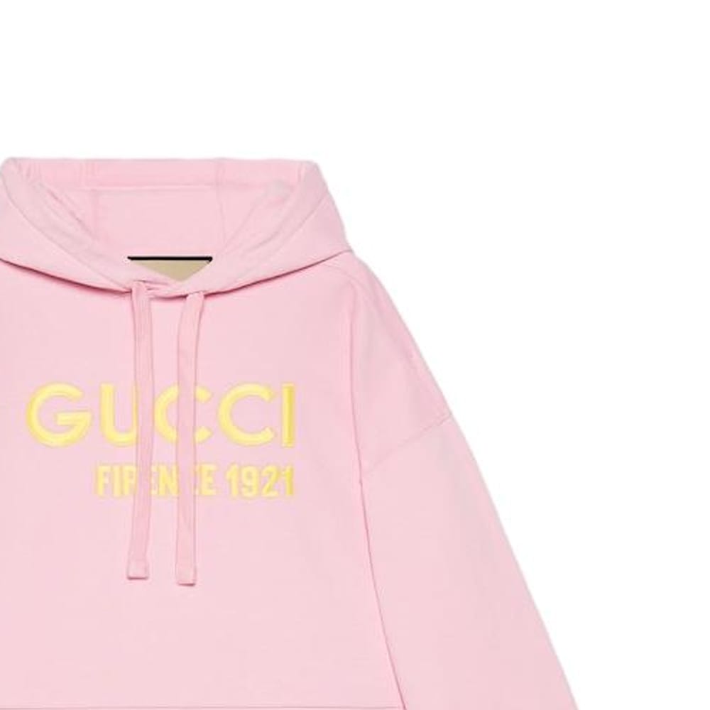 Gucci Pre Owned Logo Embroidered Hoodie 765384-XJF0S-5358