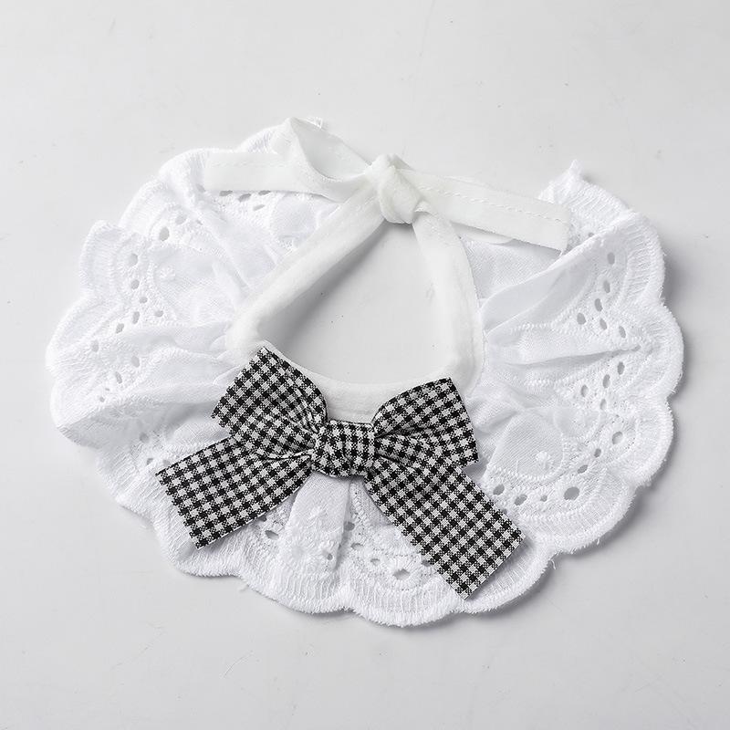 Large, Medium and Small Dog Dog Saliva Towel Cat Scarf Pet Jewelry Pet Scarf Necklace Collar Bell Dog Bow Tie