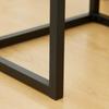 Console Table In Industrial Design Side Table Sideboard 1 Cabinet Natural Wood + Black