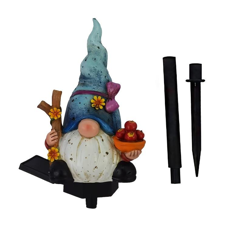 Gnome Resin Garden Stake Light, Outdoor Decorative Lighting for, Patio