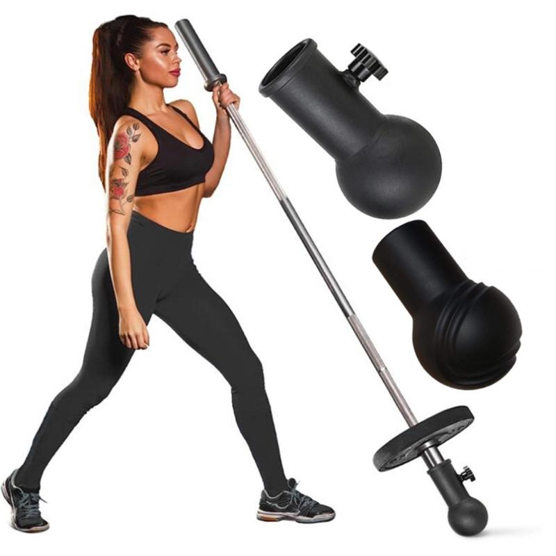 360 Rotating Barbells Powerlifting Row Exercise Equipment Spherical Sleeve Barbells For Core Back Strength Training