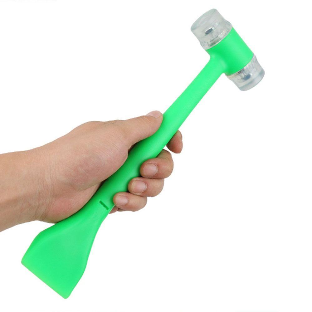 Ergonomic Handle Double-Faced Hammer Multi-functional Iron Head Hammer  Tile Decoration