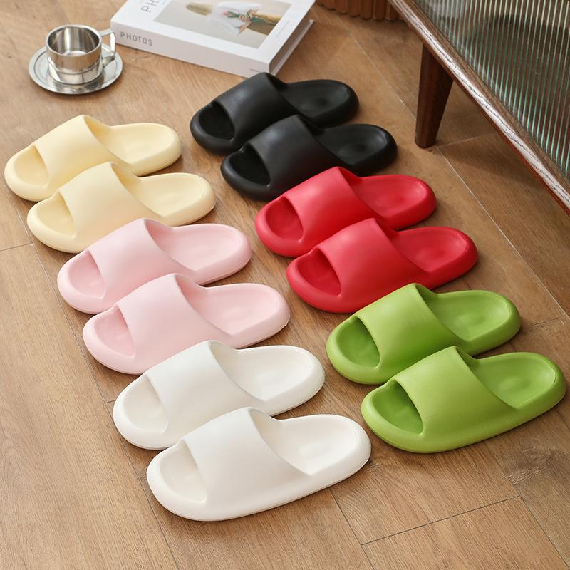 Brot Kühlhausschuhe Damen neu dicke Sohle Sommer Paar weiche Sohle Outdoor Mode auflösende Sohle Herrensandalen Damen