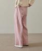 WIOE Pintuck Cotton Wide Pants_Pink