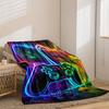 Cool Gamepad Pattern High Definition Digital Printing Blanket Person Gift Blanket Office Blanket