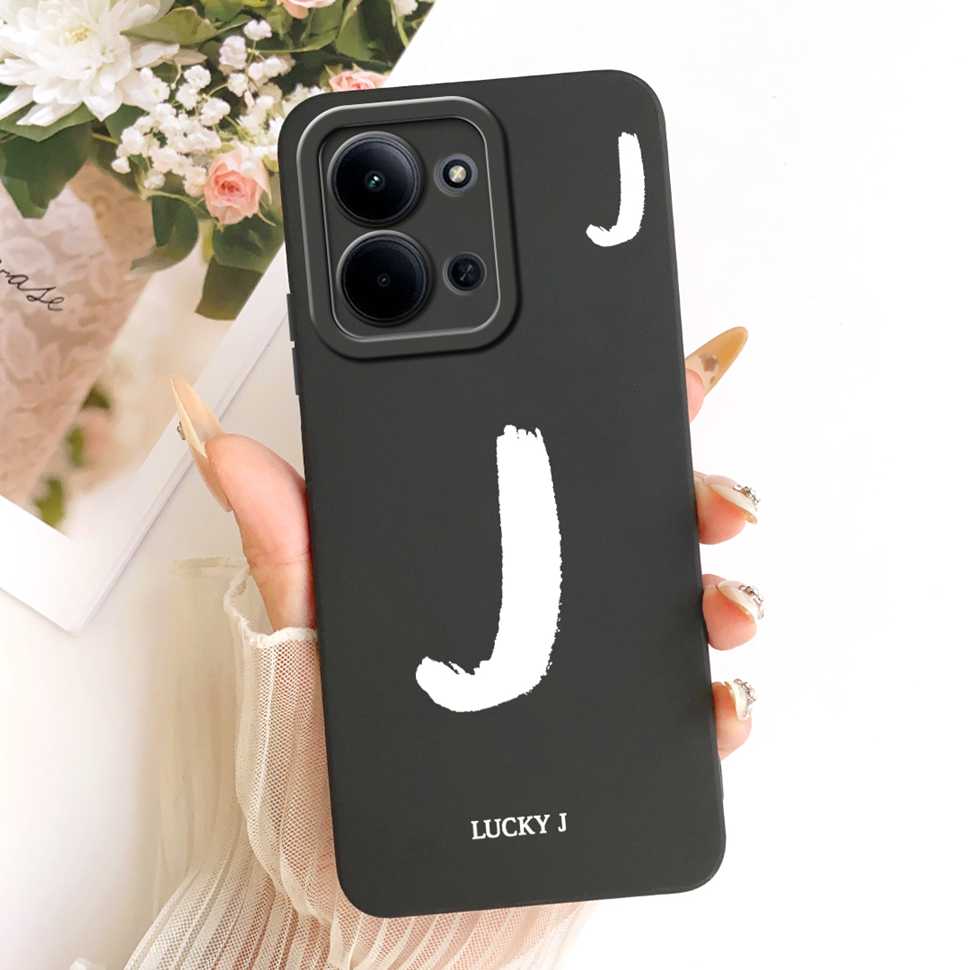 For Xiaomi Redmi 15C 5G Case Cover Lucky Letters Phone Case For Xiaomi Redmi 15C 15 C Redmi15C Redmi15 4G 5G Soft Fundas