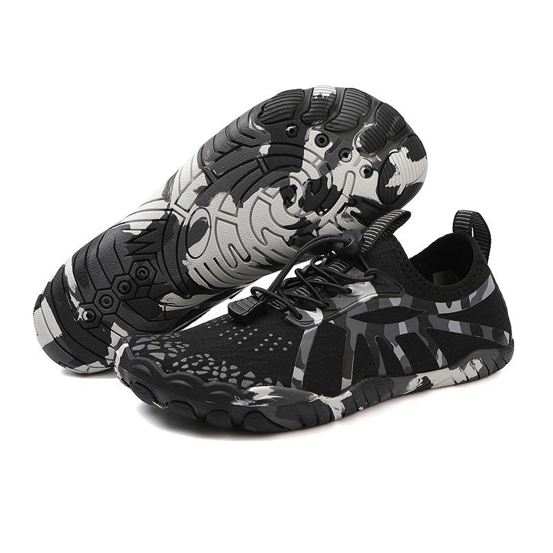 New Men's and Women's Outdoor Hiking Shoes Men's Wading Sports Boots Creek Walking Shoes Women's Non-slip Fishing Swimming Quick-drying Boots