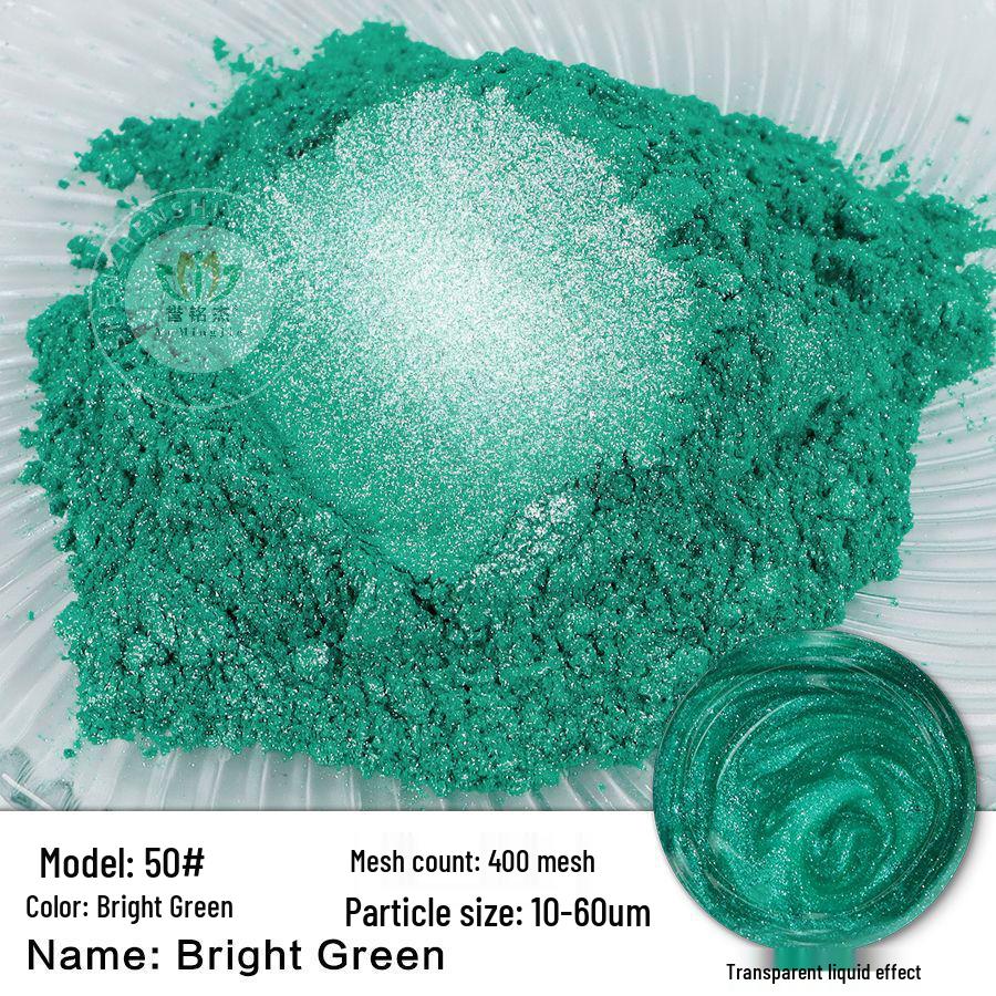 120 Color Chameleon Pearlescent Mica Powder for Epoxy Resin, Paint, and Watercolor