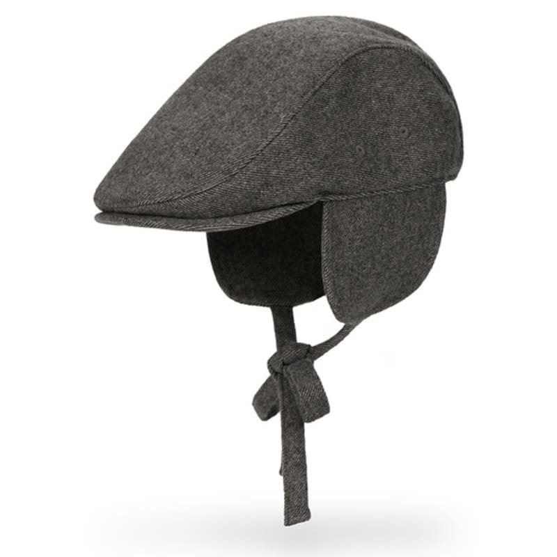 VARZAR VA Embroidered Fly Hunting Cap Gray