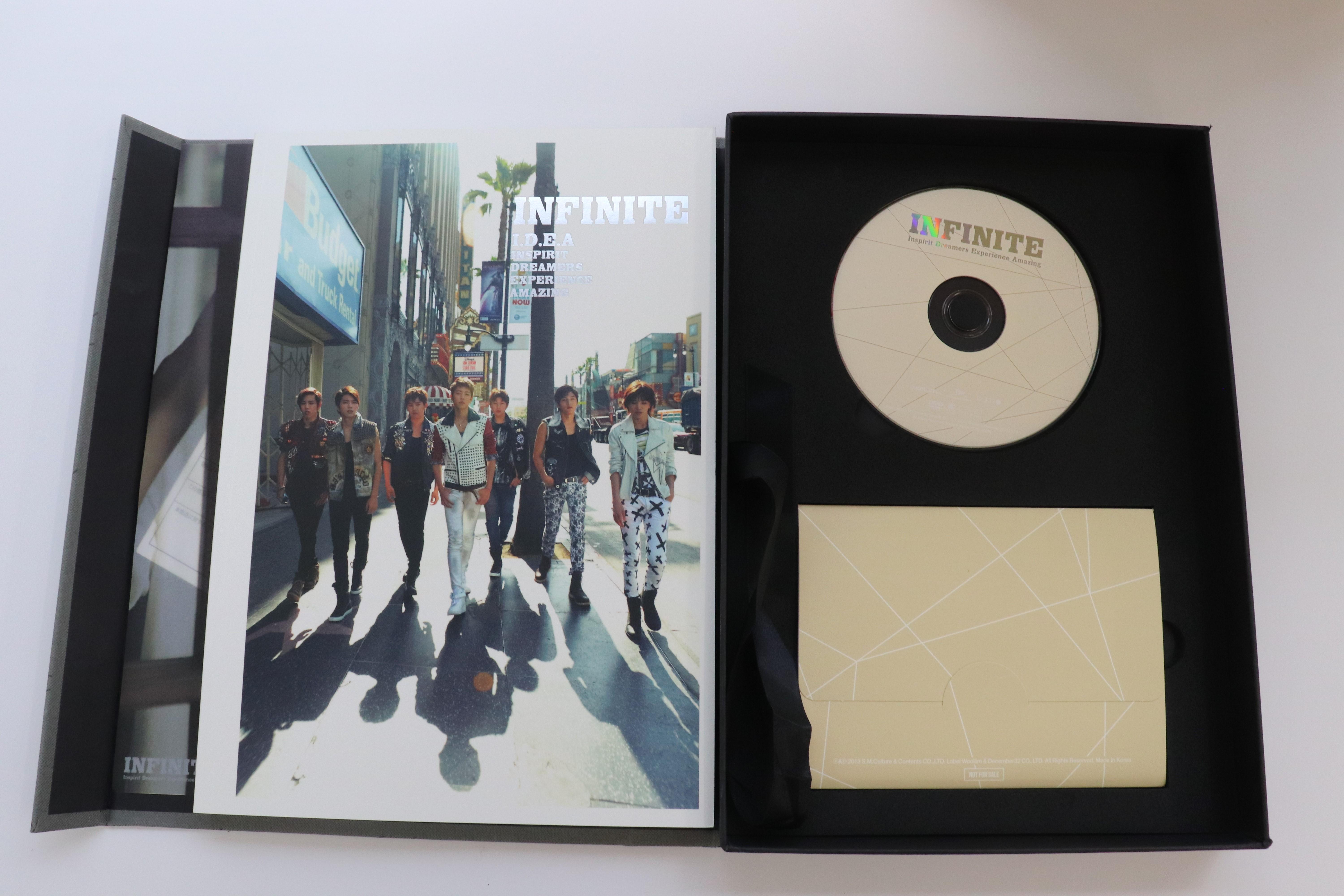

CD INFINITE - Inspirit Dreamers Experience Amazin 1232 S.M.CULTURE Japan Pop Used