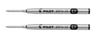Pilot Kulspetspenna Extra Set med 2 Oljebaserade Refiller, Fin, 0,5 mm, Svart, BRFN-30EF-B,