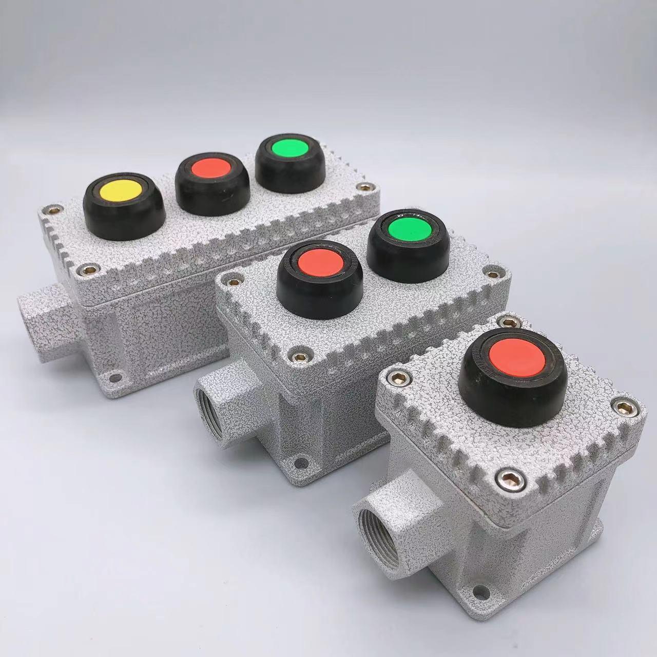 

Explosion-Proof Vertical Button Box: Start/Stop, Anti-Corrosion, Emergency Stop Button